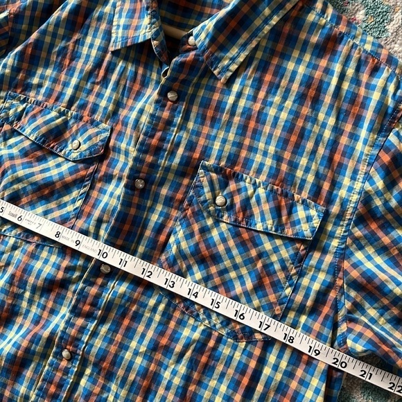 The North Face Men’s Pearl Button Western Style Outdoor Button Up Size Large - Picture 8 of 9